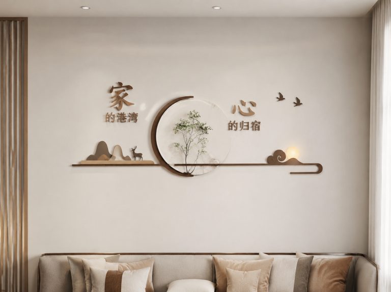 赤坎区发展历程墙与展馆画框系统